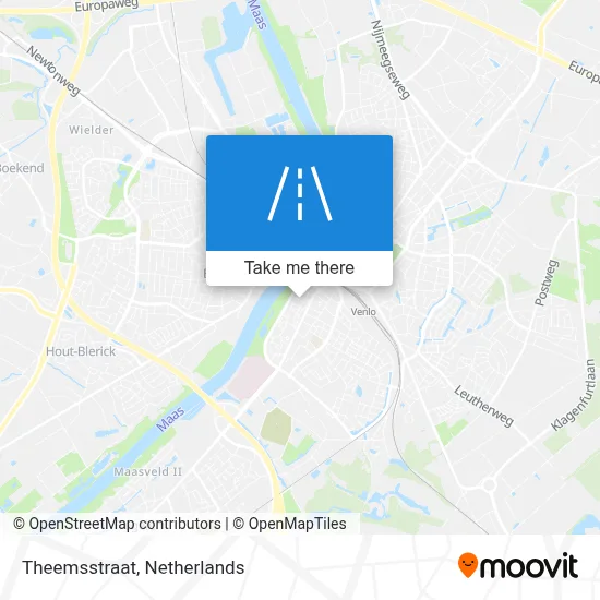 Theemsstraat map