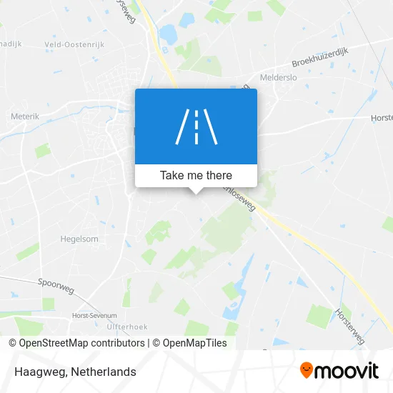 Haagweg map