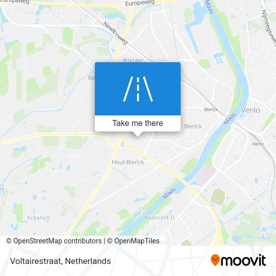 Voltairestraat map