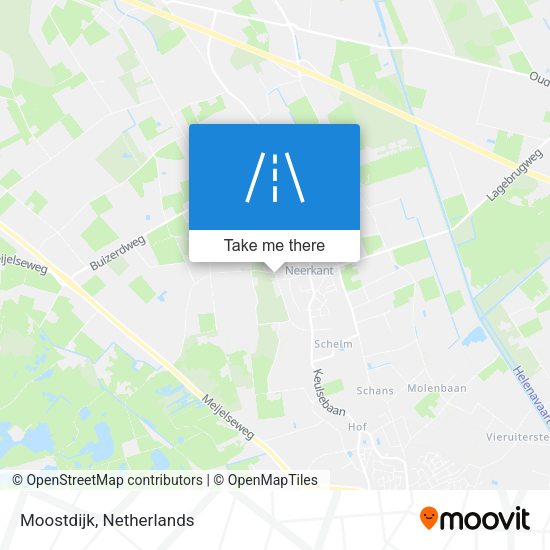 Moostdijk map