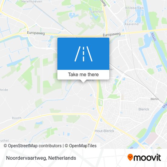Noordervaartweg map