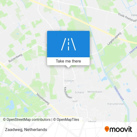 Zaadweg map