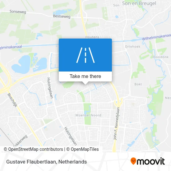 Gustave Flaubertlaan map