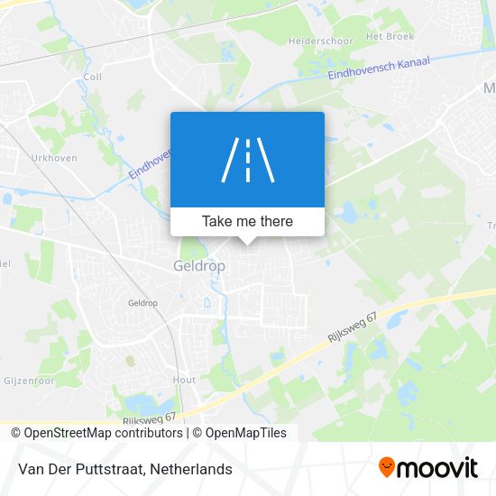 Van Der Puttstraat map