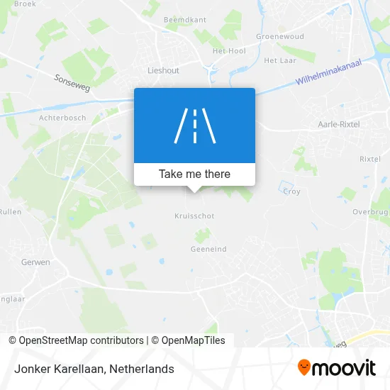 Jonker Karellaan map