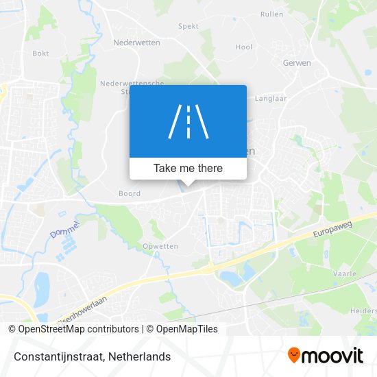 Constantijnstraat map