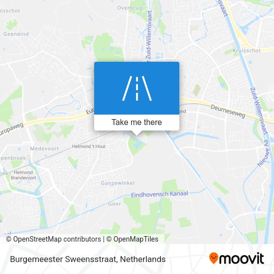 Burgemeester Sweensstraat map