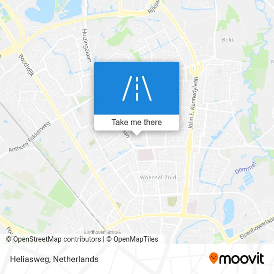 Heliasweg map