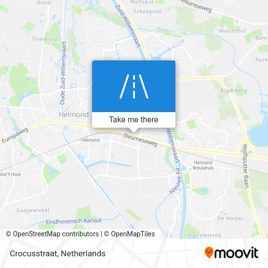 Crocusstraat map