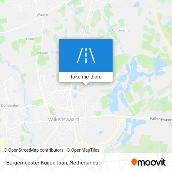 Burgemeester Kuijperlaan map