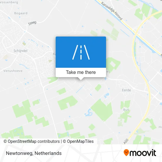 Newtonweg map