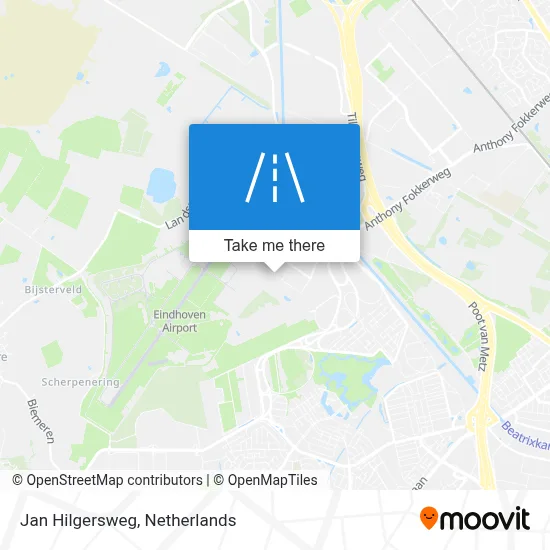 Jan Hilgersweg map