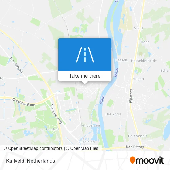 Kuilveld map