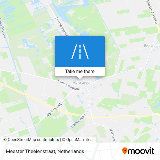 Meester Theelenstraat map