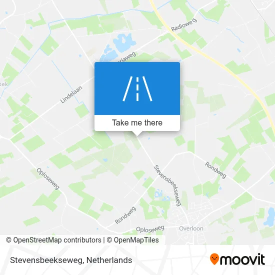 Stevensbeekseweg map