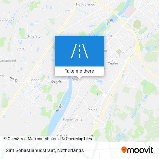 Sint Sebastianusstraat map