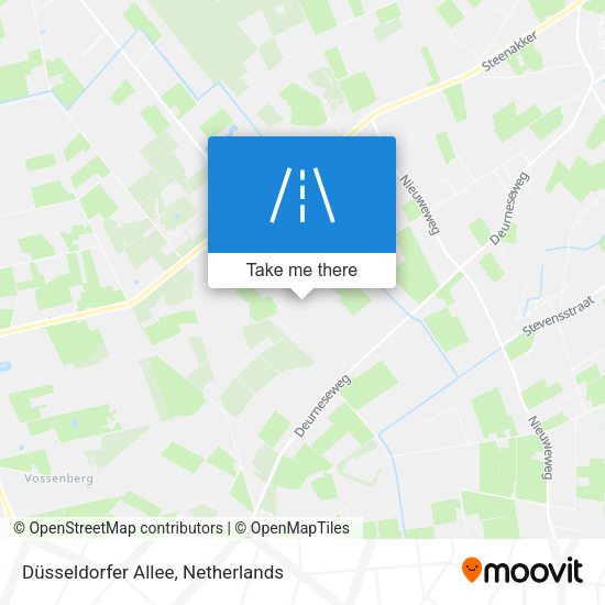 Düsseldorfer Allee map