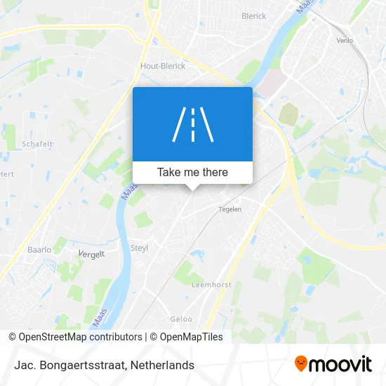 Jac. Bongaertsstraat map