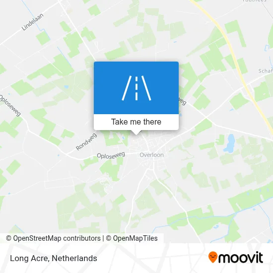 Lange Akker map