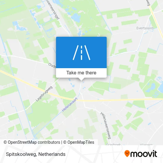 Spitskoolweg map