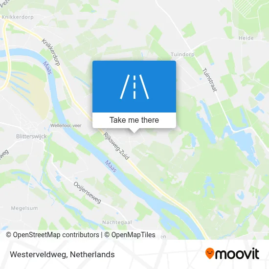 Westerveldweg map