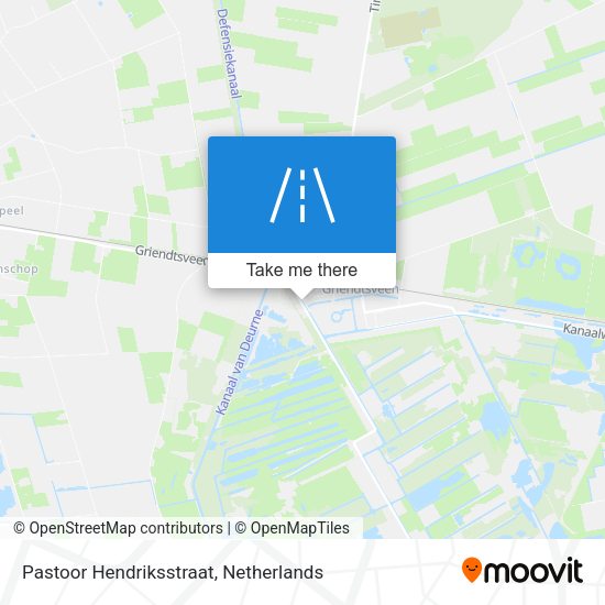 Pastoor Hendriksstraat map