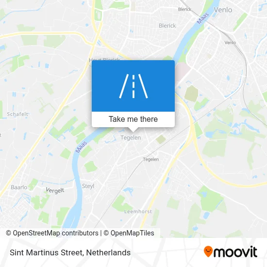 Sint Martinusstraat map