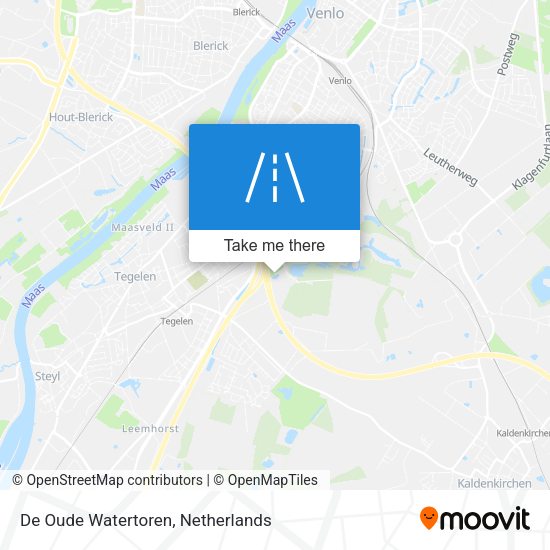 De Oude Watertoren map