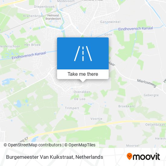 Burgemeester Van Kuikstraat map