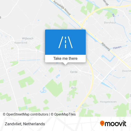 Zandvliet map