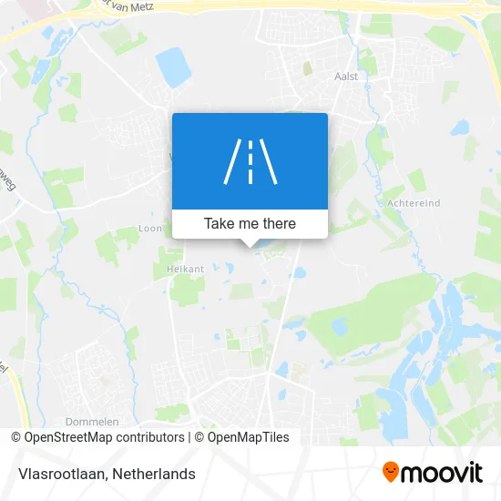 Vlasrootlaan map