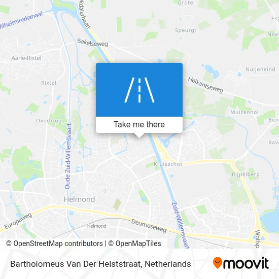 Bartholomeus Van Der Helststraat map
