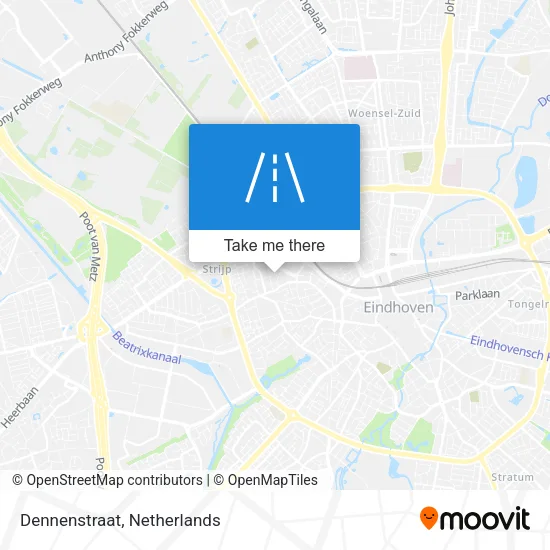 Dennenstraat map