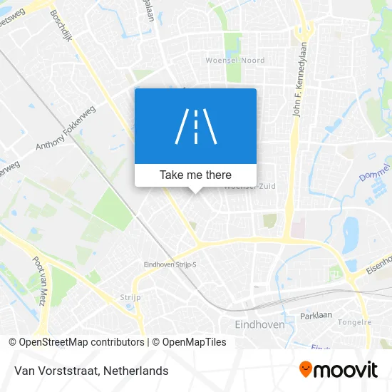 Van Vorststraat map
