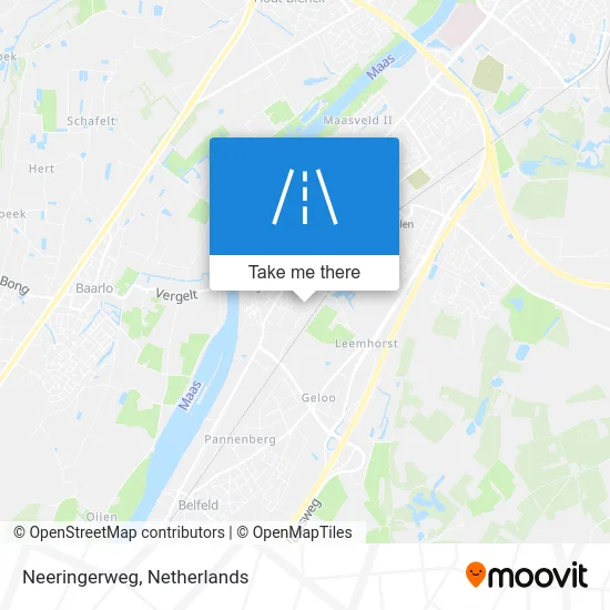 Neeringerweg map