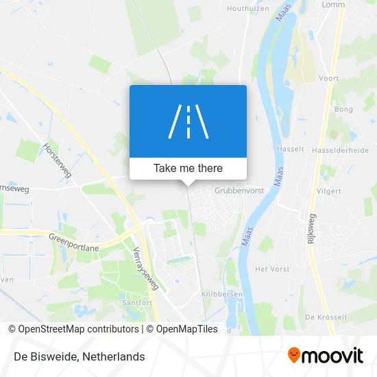 De Bisweide map