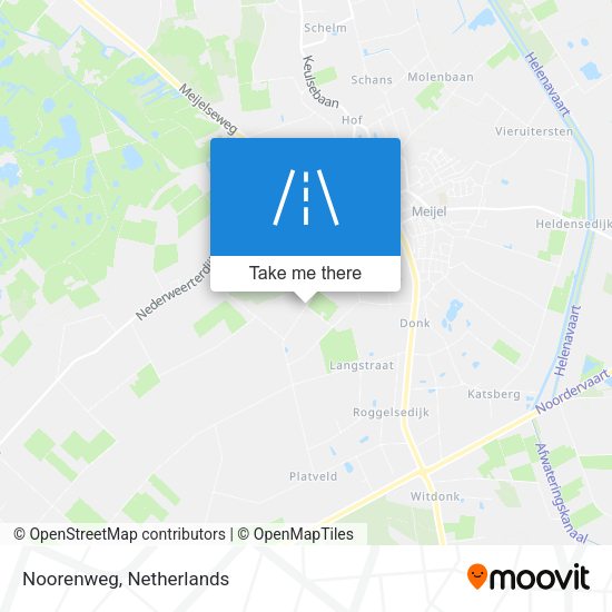 Noorenweg map