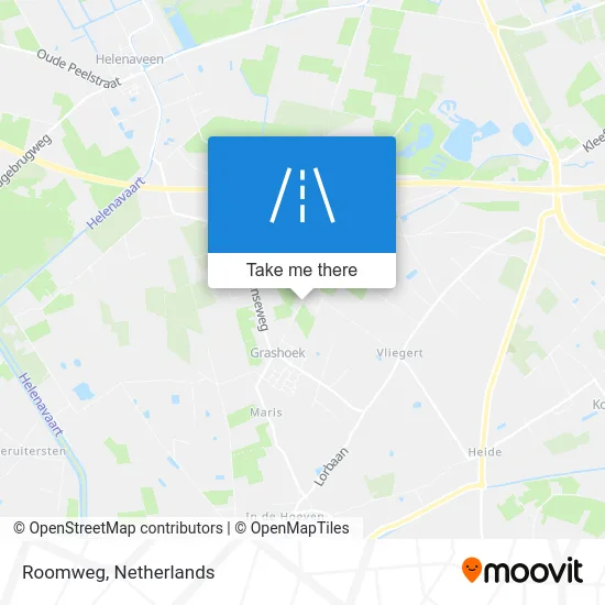 Roomweg map