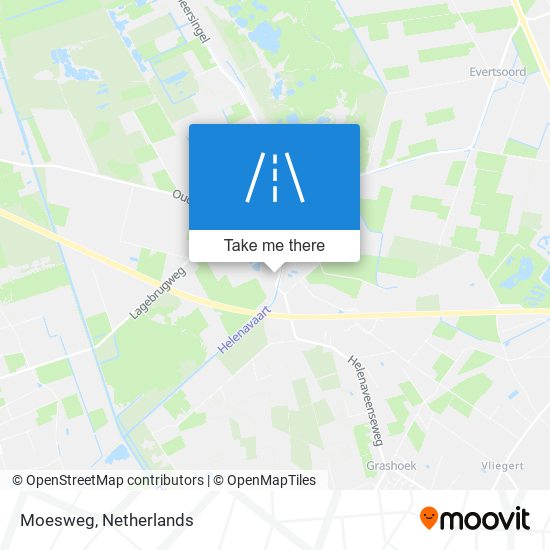 Moesweg map