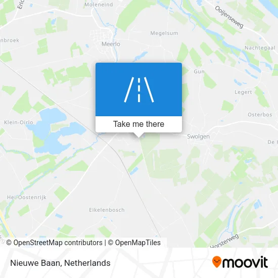 Nieuwe Baan map