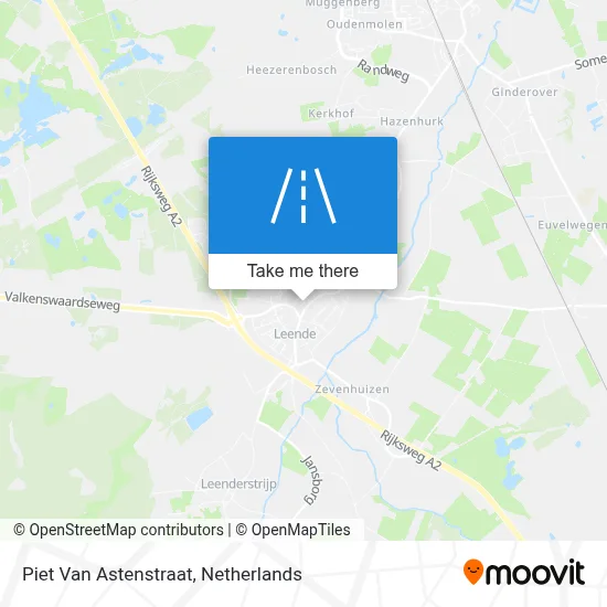 Piet Van Astenstraat map