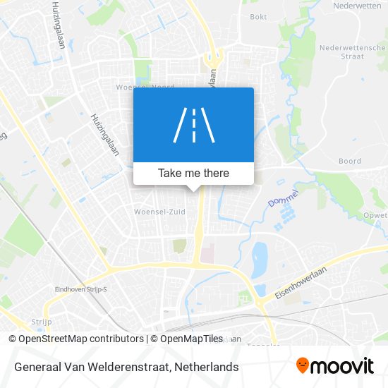 Generaal Van Welderenstraat map