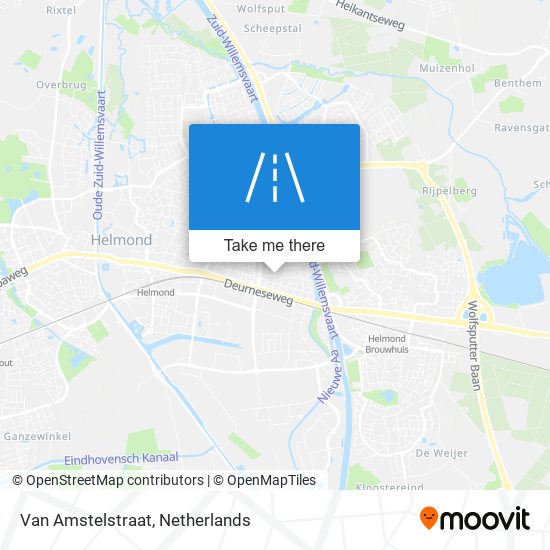 Van Amstelstraat map