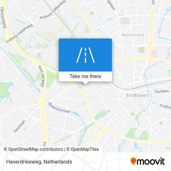 Haverdriesweg map