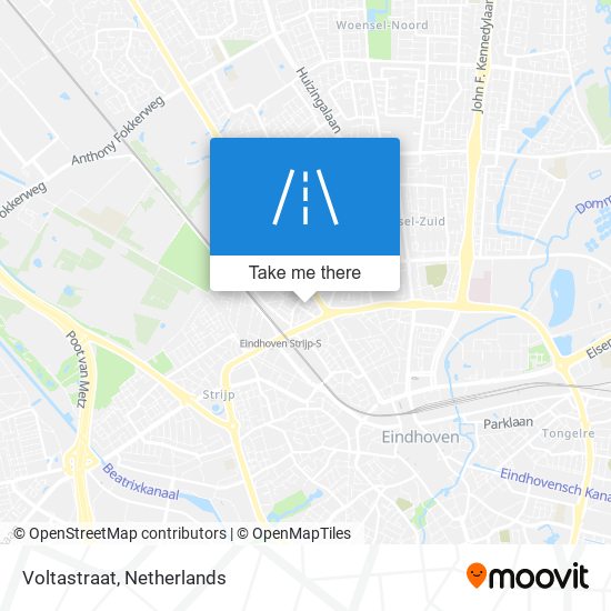 Voltastraat map