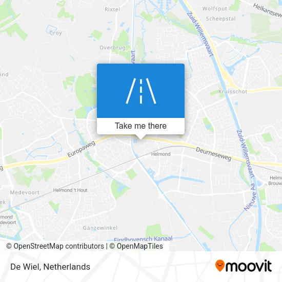 De Wiel map