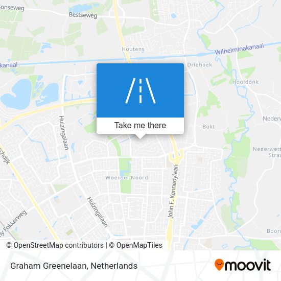 Graham Greenelaan map
