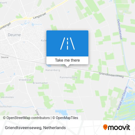 Griendtsveenseweg map