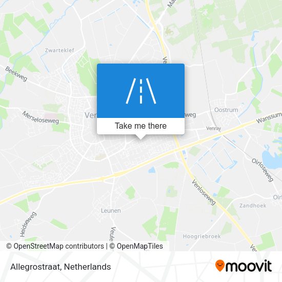 Allegrostraat map