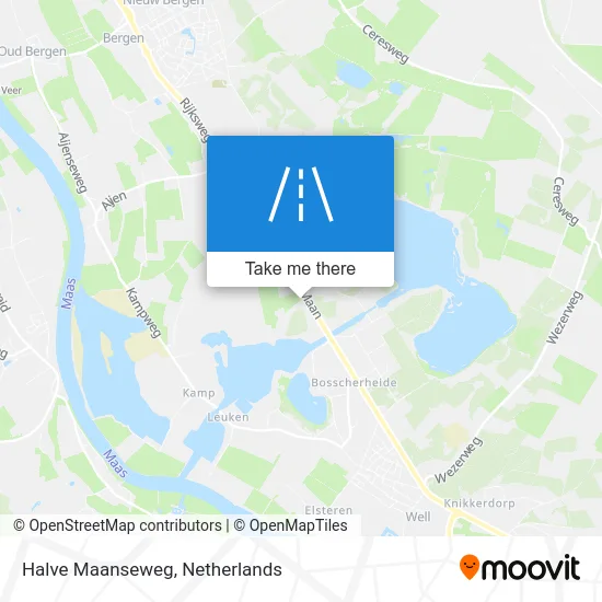 Halve Maanseweg map